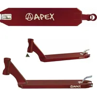 Apex Digital Apex Pro Stunt-Scooter Deck 600 rot