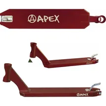 Apex Digital Apex Pro Stunt-Scooter Deck 600 rot