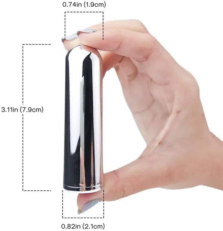 ARMONY - VIBRATOR-KUGEL SILBER 2.1 CM X 7.9 CM