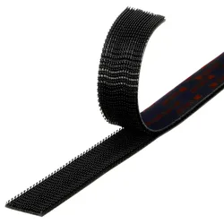 3M Dual Lock flexibler Druckverschluss mit hoher Temperaturbeständigkeit SJ3550CF, Schwarz, 50,8 mm x 45,7 m, 5,7 mm, 40 Köpfe/cm2