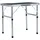 vidaXL Campingtisch Klappbar Grau