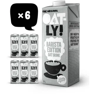 Oatly Barista Haferdrink Barista Edition, Long Life 1 Litre (6er Pack)