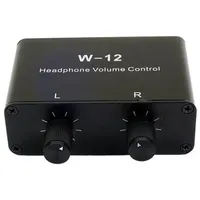 Bamberg Sound Controller Kopfhörer-Lautstärkeregler 3,5 mm + 6,35 mm Stereo-Lautstärkeregler-Anpassung für Linken und Rechten Kanal