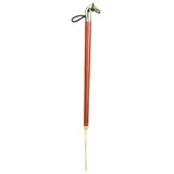 BAOFUYA Pferdekopf-Schuhlöffel, Pferdekopf-Schuhheber, Schuhlöffel mit Langem Buchengriff, Schuhlöffel-Werkzeug für Männer (Brauner 55 cm großer Schuhlöffel mit Pferdekopf)