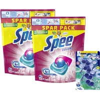 Spee Power Caps Color 120 WL & WC FRISCH Blauspüler Chlor/Ozean 200g Set