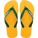 HAVAIANAS Brasil Logo - Pop Yellow - EU 45-46