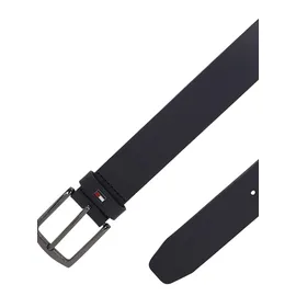Tommy Hilfiger Herrengürtel Leder 3,5 cm Blau 110