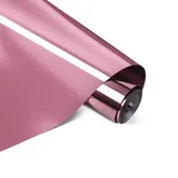 loklik Permanent Klebefolie Vinyl Spiegelnd-Metallic 30,5 x 180 cm Roségold