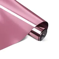 loklik Permanent Klebefolie Vinyl Spiegelnd-Metallic 30,5 x 180 cm Roségold