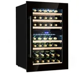 Klarstein Vinsider 41 Built-in Duo Onyx Einbau-Weinkühlschrank 41 Fl 2 Zonen