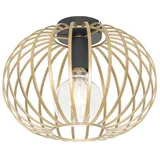 QAZQA Design-deckenleuchte Gold 30 Cm - Johanna
