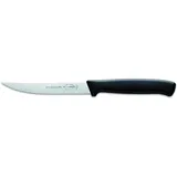 Friedr. Dick ProDynamic Universalmesser mit Wellenschliff (Steakmesser, Klingenlänge 11 cm, Küchenmesser für kleine Schneidaufgaben, Klinge X55CrMo14 Stahl, Härte 56° HRC) 82612112, Schwarz