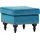 GUTMANN FACTORY Hocker 100% Polyester 55 x 44 x 0 cm Blau/Rot/Türkis