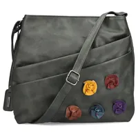 Rieker Damen Tasche mit dekorativen Aufnähern, Grün - Grün
