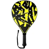 Jouryvue Padelracket – Robuster ABS-Schläger mit Eva-Schaumkern für Erwachsene, Ideal für Beach, Garten, Pool & Outdoor-Spaß (Gelb)