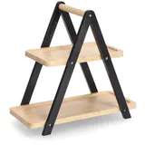 Zeller Present Etagere, Bambus schwarz (1 x)