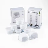 Katzen Trinkbrunnen Filter, 8PCS Katzenbrunnen Filter Aktivkohlefilter Ersatzkohlefilter für Drinkwell Avalon Pagoda 2 Gallon Sedona und Seascape