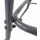 VCM Gartentisch 110 x 55 x 70 cm Weiß
