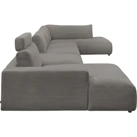 Musterring Wohnlandschaft Lucia U-Form, Verschiedene Farben, Cord-Bezug, Gesamtbreite 434 cm