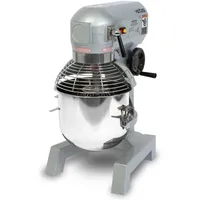 Vertes Knetmaschine silberfarben