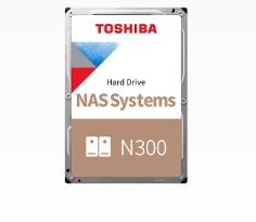 TOSHIBA Festplatte N300 HDWG440UZSVA Gold, 4 TB, NAS, 7200 RPM, 256 MB, 8,9 cm (3.5")