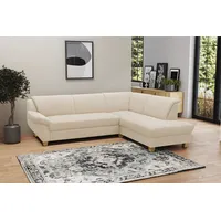 Home Affaire Ecksofa »Yesterday L-Form«, wahlweise mit Bettfunktion, auch in Cord, beige