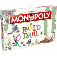 Monopoly Roald Dahl Edition Spaß Familie Brettspiel Matilda, Willy Wonka Neu