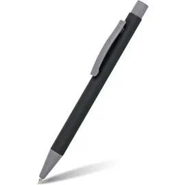 Online Schreibgeräte Kugelschreiber Soft Metal Druckkugelschreiber Schwarz