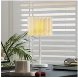 Homcom Tischlampe Weiß