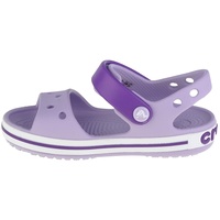 Crocs Unisex Kinder Crocband Sandal Kids Sandalen, Lavendel Neon Violett, 34/35 EU