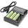 Nitecore Ladegerät Digicharger D4 EU mit Display für AAA, AA, C