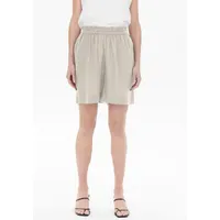 Only Tokyo Linen Blend High Waist Shorts - Moonbeam
