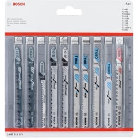 Bosch Accessories 2607011171 Stichsägeblatt-Set All in One, 10-teilig