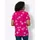 Sieh an! Longshirt Pink/Weiß 40