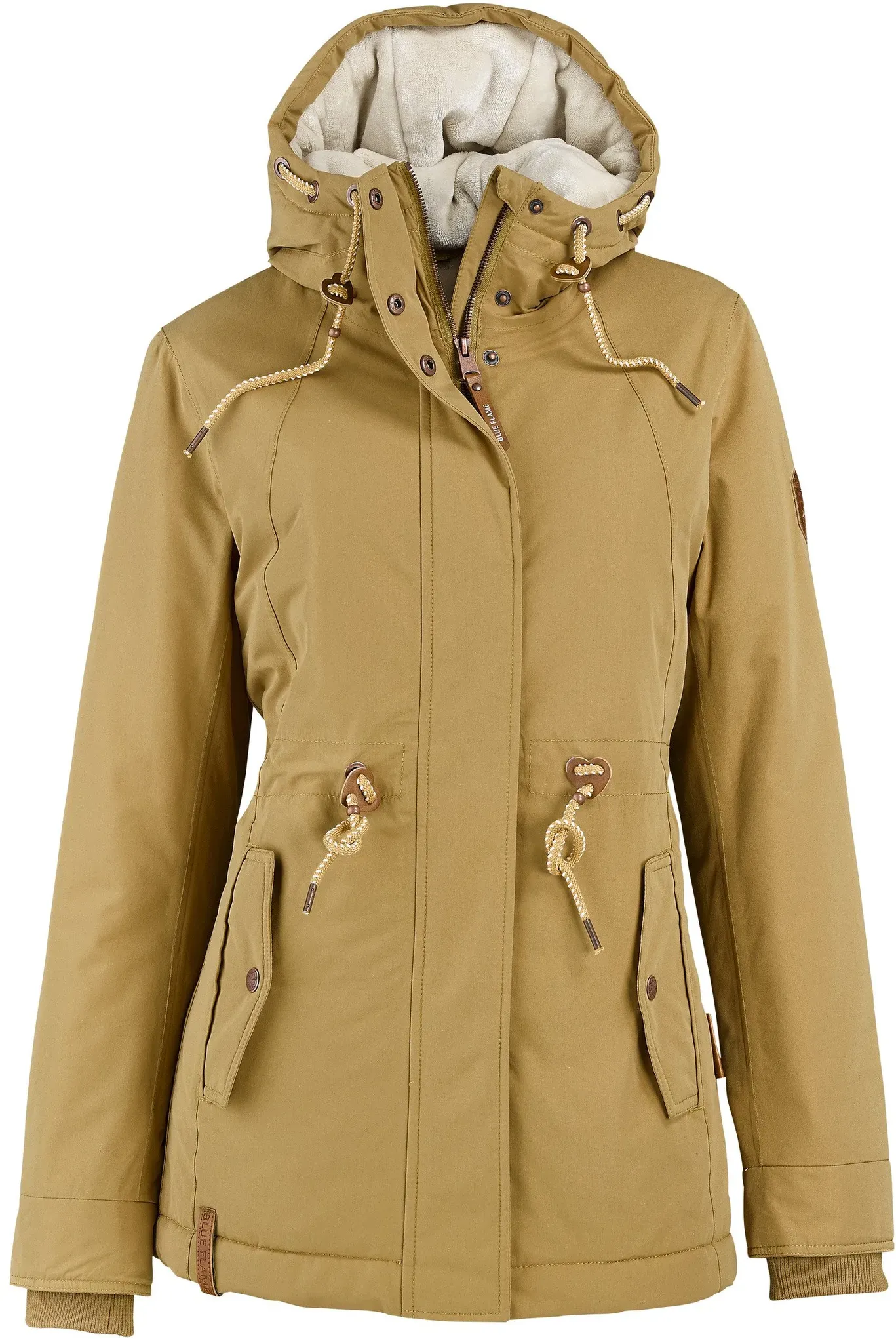 Blue Flame Funktionsjacke, camel, 42