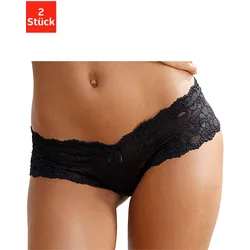 Panty VIVANCE Gr. 40/42, schwarz Damen Unterhosen aus elastischer Spitze, sexy Dessous