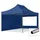 TOOLPORT Faltpavillon 3 x 4,5 m inkl. 2 Seitenteile Dunkelblau