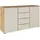 OTTO home Kombikommode 120 x 81 x 42 cm Eiche Artisan / Beige