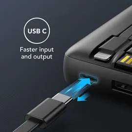 VEGER Powerbank C20 - 20 000mAh (Micro + Typ C / iPhone)