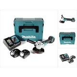 Makita DGA 511RMJ inkl. 2 x 4,0 Ah + Ladegerät + Makpac