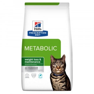 Hill's Prescription Diet Metabolic Weight Management kattenvoer met tonijn  8 kg