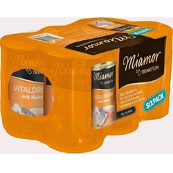 Miamor Trinkfein Vitaldrink Sixpack 6x135ml Geflügel