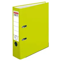 Herlitz Ordner maX.file protect A4 8 cm neon grün