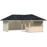 Palmako Bianca 24,9 m2 Set 2 588 x 588cm natur