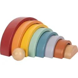 small foot Holzbausteine Regenbogen „Safari“