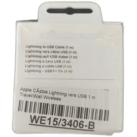 Apple USB-A auf Lightning 1 m Weiß