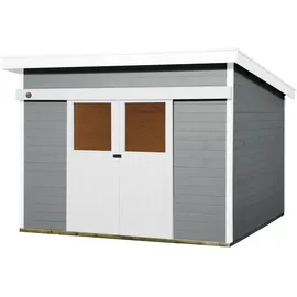 Weka Schiebetürhaus 225 2,95 x 2,09 grau