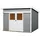 Weka Schiebetürhaus 225 2,95 x 2,09 grau