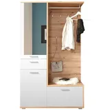 Bega Consult Garderoben-Set Kompaktgarderobe CHUR braun