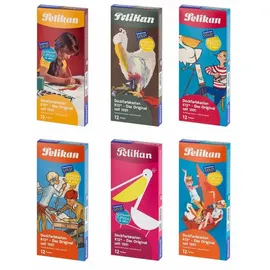 Pelikan Deckfarbkasten K12 Retro Edition, 12 Farben